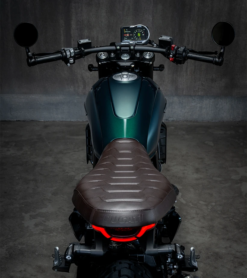 ASIENTO BIPLAZA ESTILO CAFÉ RACER